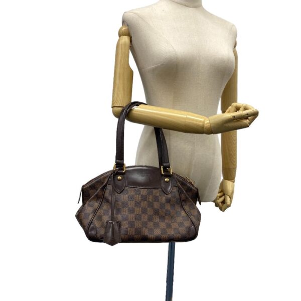 z0005553 17 Louis Vuitton Verona PM Handbag Damier Brown