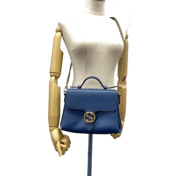 z0005554 13 Gucci 2WAY Shoulder Bag Blue