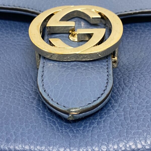 z0005554 8 Gucci 2WAY Shoulder Bag Blue