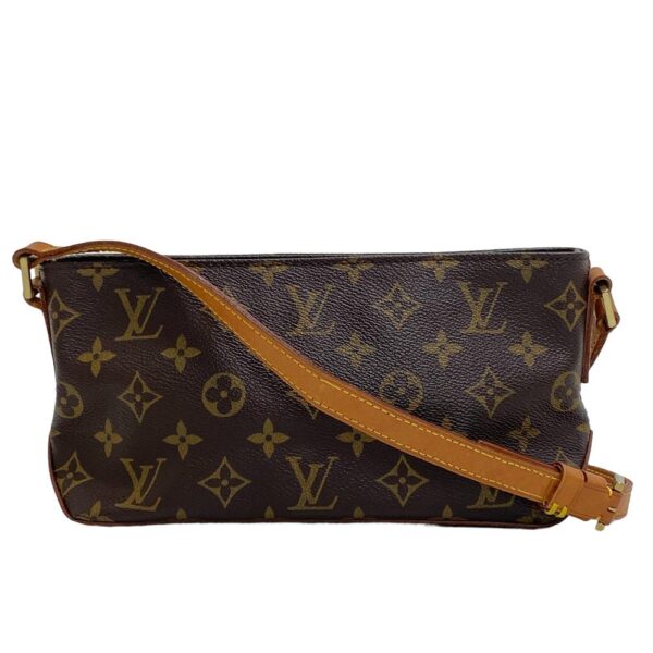 z0005765 1 Louis Vuitton Trotter Shoulder Bag Monogram Brown