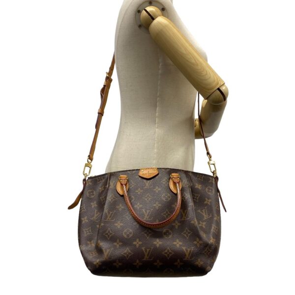 z0005798 13 Louis Vuitton Turenne PM 2Way Handbag Monogram Brown