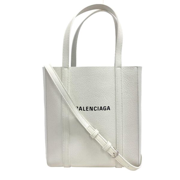 z0005812 1 Balenciaga Everyday XXS 2Way Tote Bag White