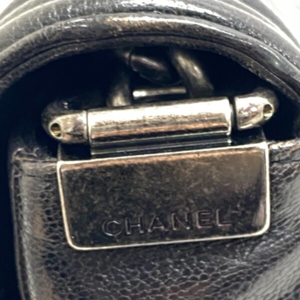 z0005814 14 Chanel Boy Chanel Chain Shoulder Bag Black