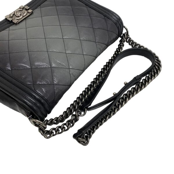 z0005814 8 Chanel Boy Chanel Chain Shoulder Bag Black