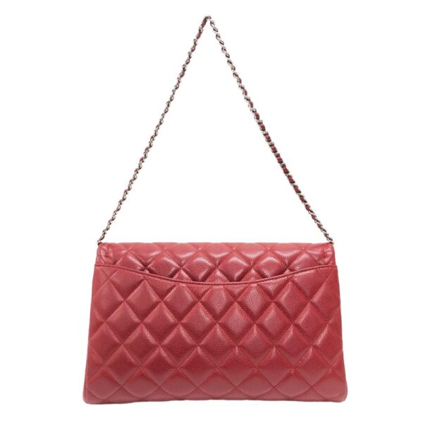 z0005929 2 Chanel Chain Shoulder Matelasse Handbag Red