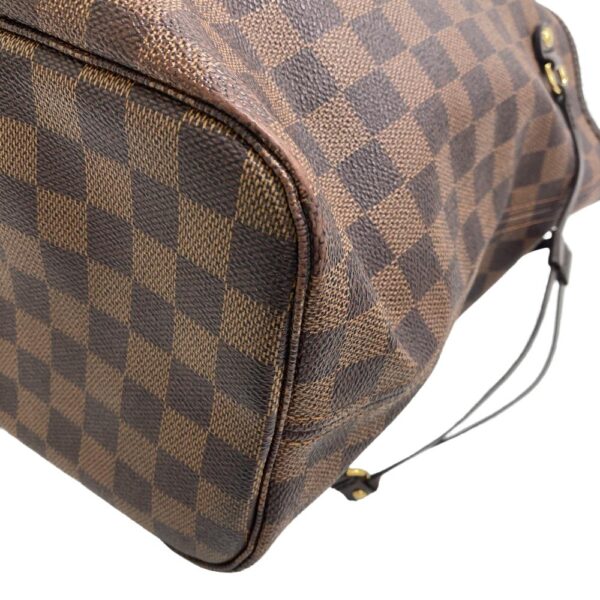 z0005951 3 Louis Vuitton Neverfull MM Tote Bag Damier Brown