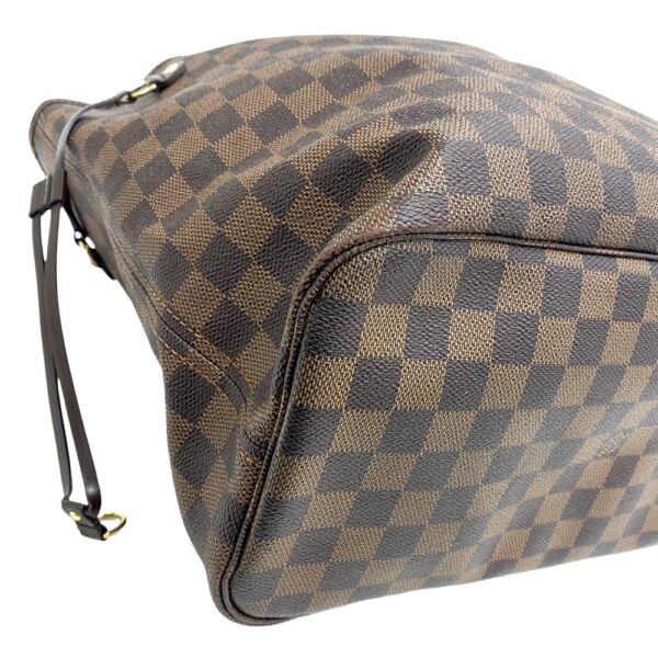 z0005951 4 Louis Vuitton Neverfull MM Tote Bag Damier Brown