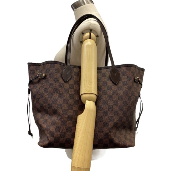 z0005951 6 Louis Vuitton Neverfull MM Tote Bag Damier Brown