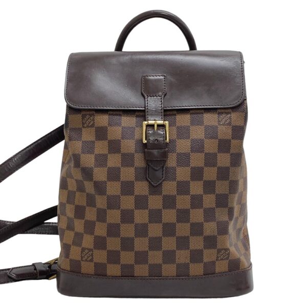 z0005961 1 Louis Vuitton Soho Backpack Damier Ebene Brown