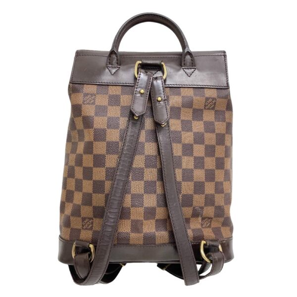 z0005961 2 Louis Vuitton Soho Backpack Damier Ebene Brown