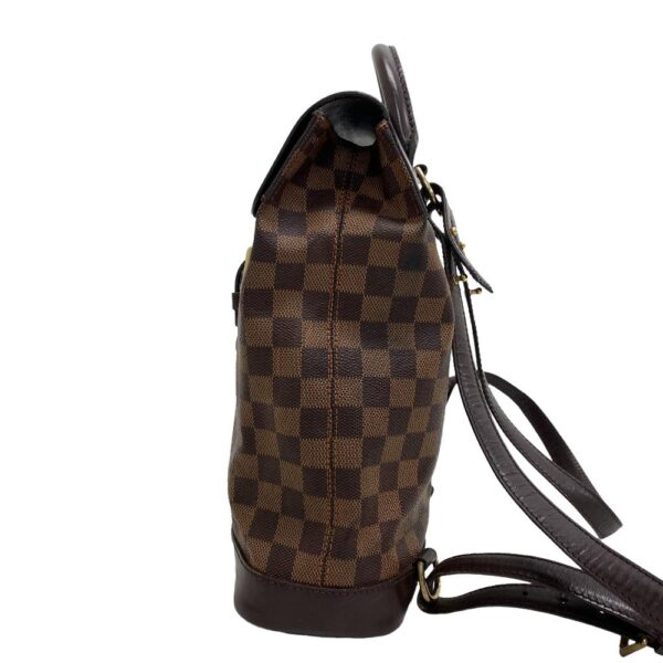 z0005961 3 Louis Vuitton Soho Backpack Damier Ebene Brown