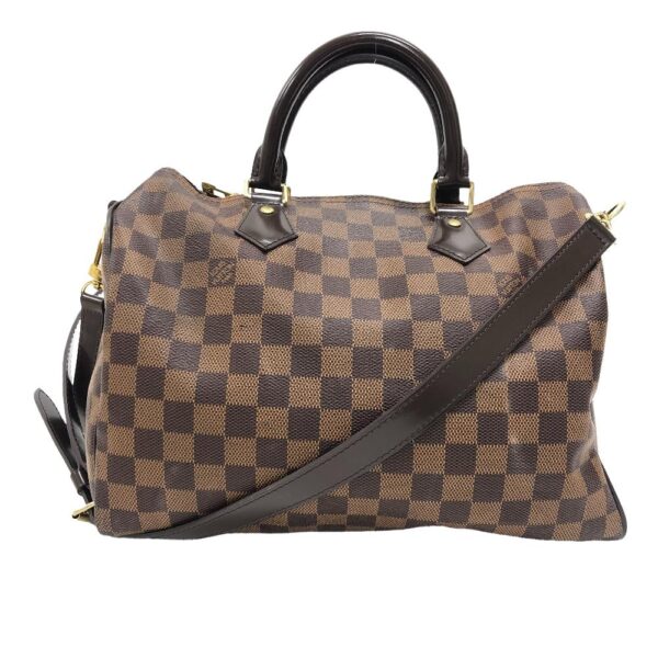 z0005962 1 Louis Vuitton Speedy Bandouliere 30 2Way Bag Damier Brown