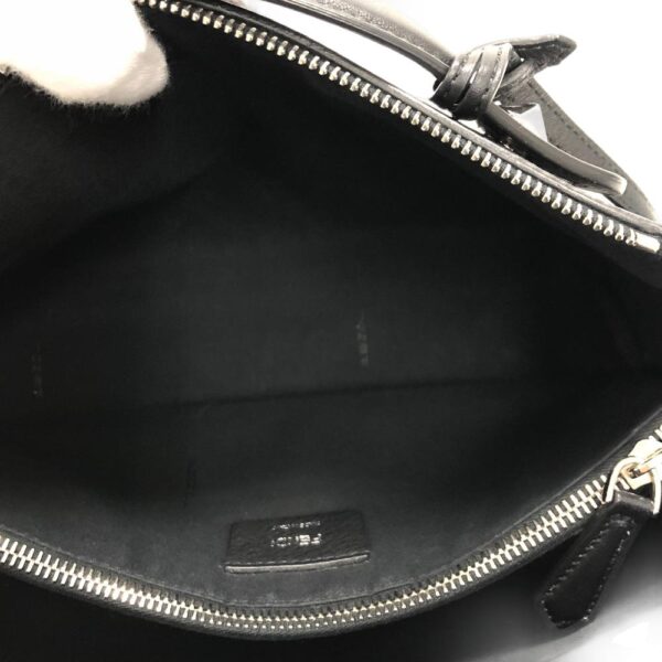 z0005963 7 Fendi Visible Medium 2Way Shoulder Bag Black