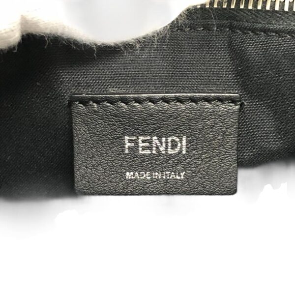 z0005963 9 Fendi Visible Medium 2Way Shoulder Bag Black