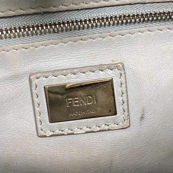 z0005975 13 Fendi Mini Peekaboo 2Way Handbag Blue