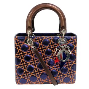 z0006032 1 Gucci Gg Crystal Shoulder Bag Navy Red