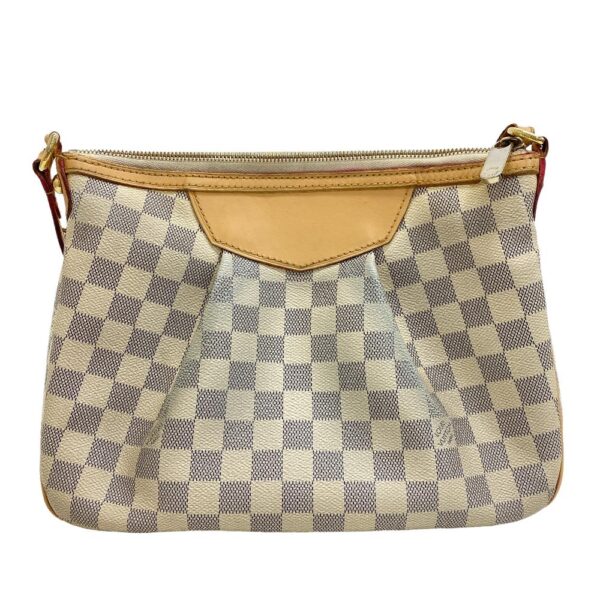 z0006109 2 Louis Vuitton Syracuse PM Shoulder Bag Damier Azur