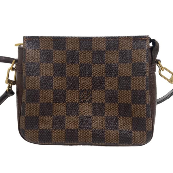 z0006116 2 Louis Vuitton Truth Makeup Shoulder Bag Damier Brown