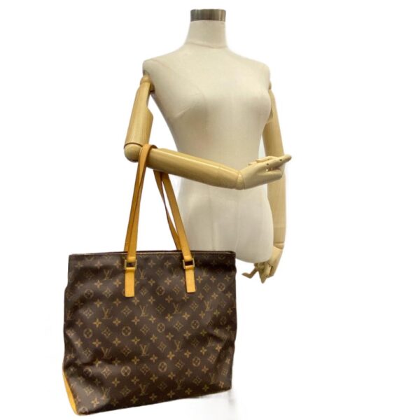 z0006146 15 Louis Vuitton Cabas Mezzo Tote Bag Monogram Brown