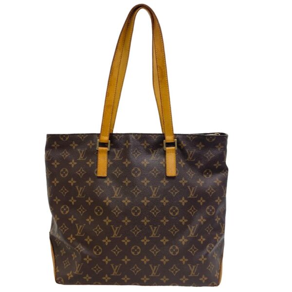 z0006146 2 Louis Vuitton Cabas Mezzo Tote Bag Monogram Brown