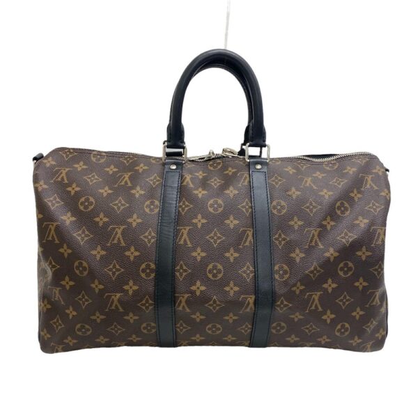 z0006148 2 Louis Vuitton Keepall Bandouliere 45 Bag Macassar Brown