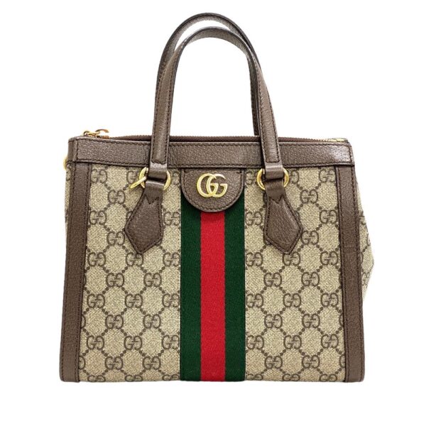 z0006306 1 Gucci Ophidia GG Supreme Handbag Brown