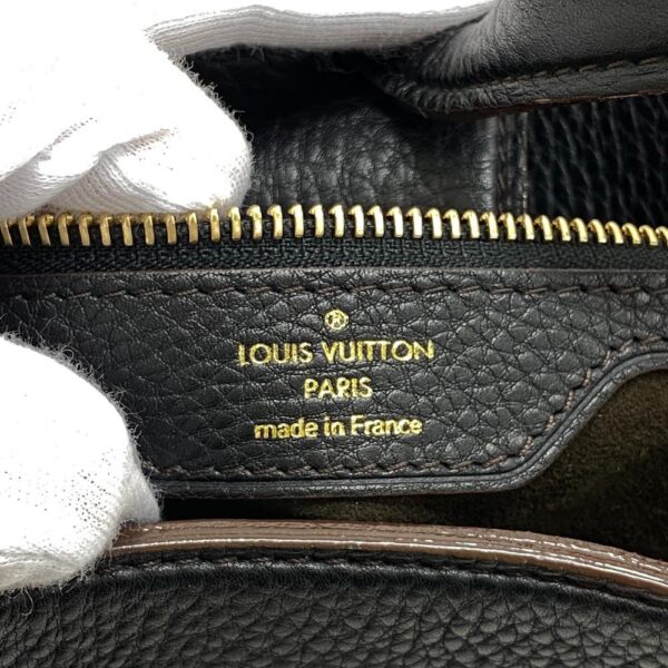 z0006387 9 Louis Vuitton Seals PM Handbag Mahina Black