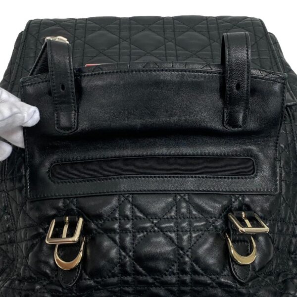 z0006434 10 Dior Cannage Backpack Black