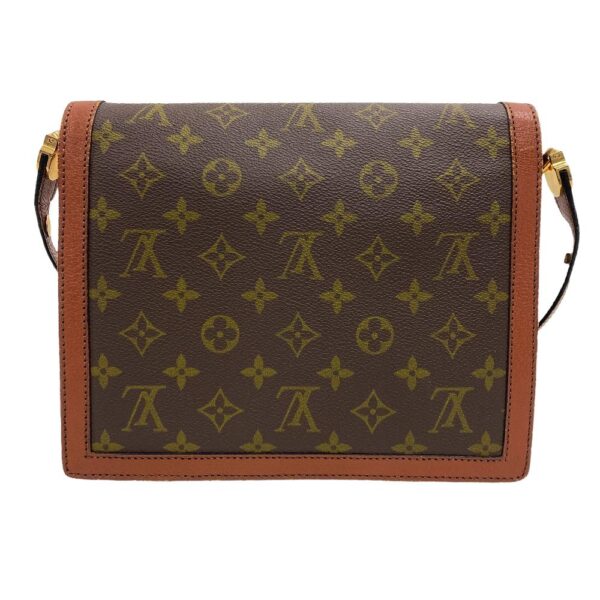 z0006616 2 Louis Vuitton Sac Dauphine Shoulder Bag Monogram Brown