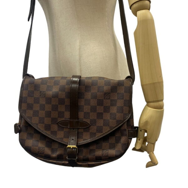 z0006638 17 Louis Vuitton Saumur 30 Shoulder Bag Damier Brown