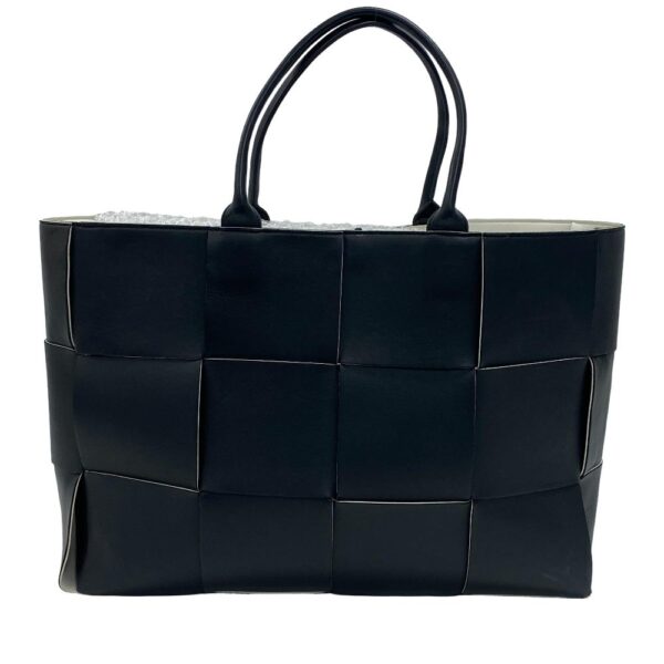 z0006659 2 Bottega Veneta Arcotote Maxi Intrecciato Tote Bag Black