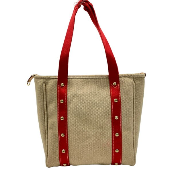 z0006698 2 Louis Vuitton Hippo MM Tote Bag Antigua Beige