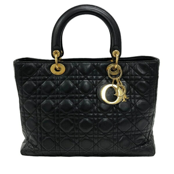 z0006824 1 Dior Dior Handbag Cannage Black