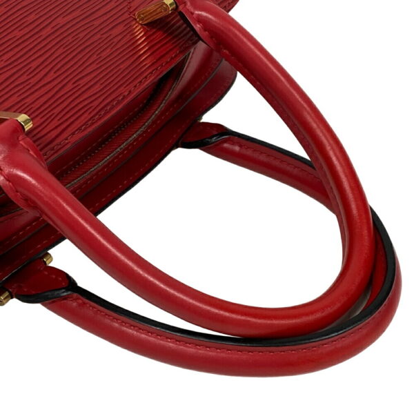 z0006890 9 Louis Vuitton Pont Neuf Epi Handbag Red