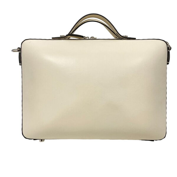 z0007015 2 Fendi Suitcase Handbag Ivory