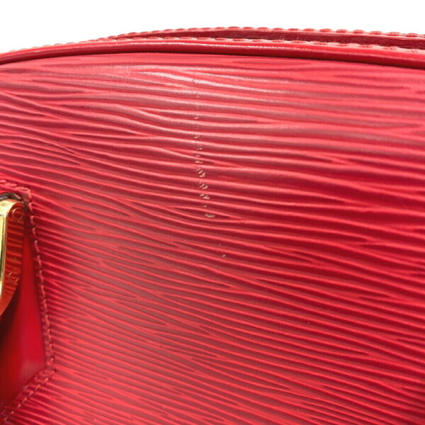 z0007106 12 Louis Vuitton Jasmine Epi Handbag Red