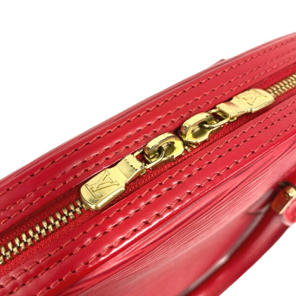 z0007106 6 Louis Vuitton Jasmine Epi Handbag Red