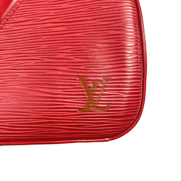 z0007106 7 Louis Vuitton Jasmine Epi Handbag Red