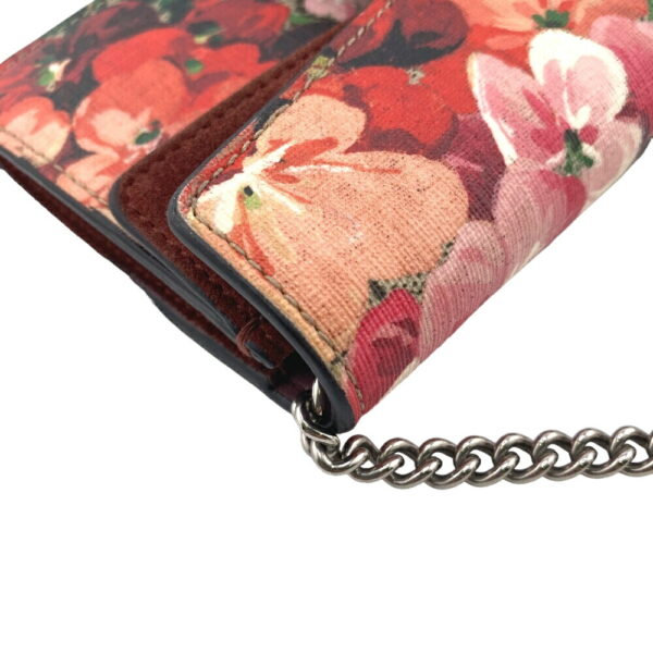 z0007127 6 Gucci Blooms Chain Shoulder Bag Red