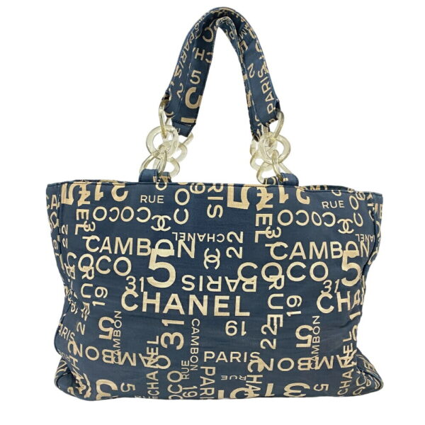 z0007143 2 Chanel Bysea Tote Bag Blue