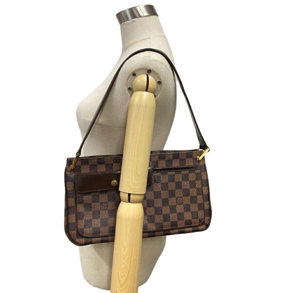 z0007145 11 Louis Vuitton Aubagne Damier Shoulder Bag Brown