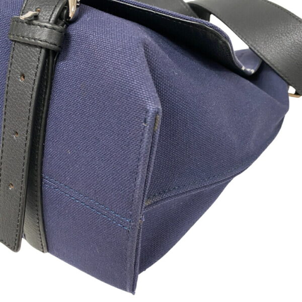 z0007221 4 Loewe Messenger Military Shoulder Bag Blue