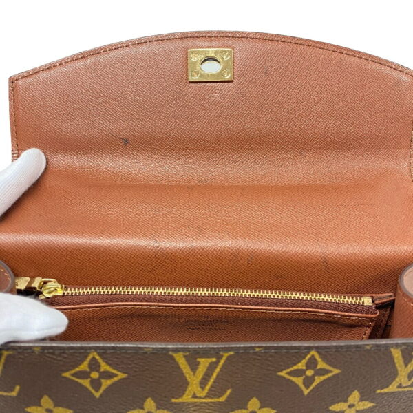 z0007439 7 Louis Vuitton Malherbe Monogram Handbag Brown