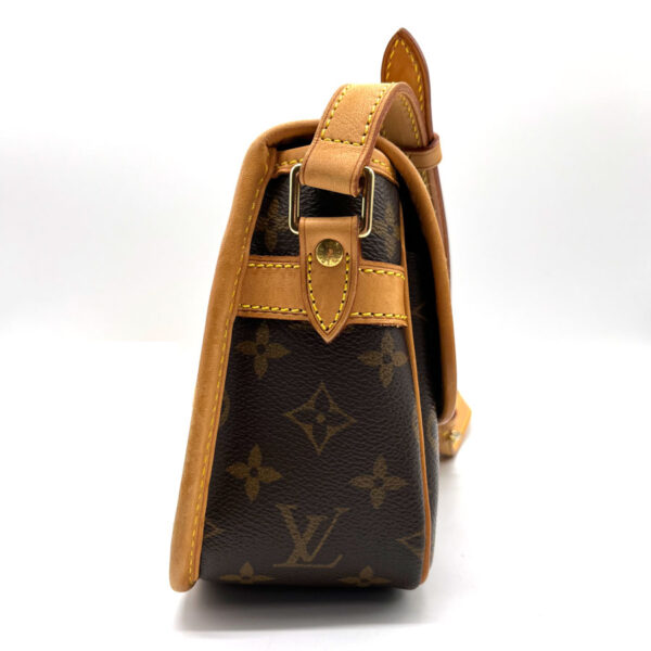 z0142 2 Louis Vuitton Shoulder Bag Monogram Sologne Brown Canvas