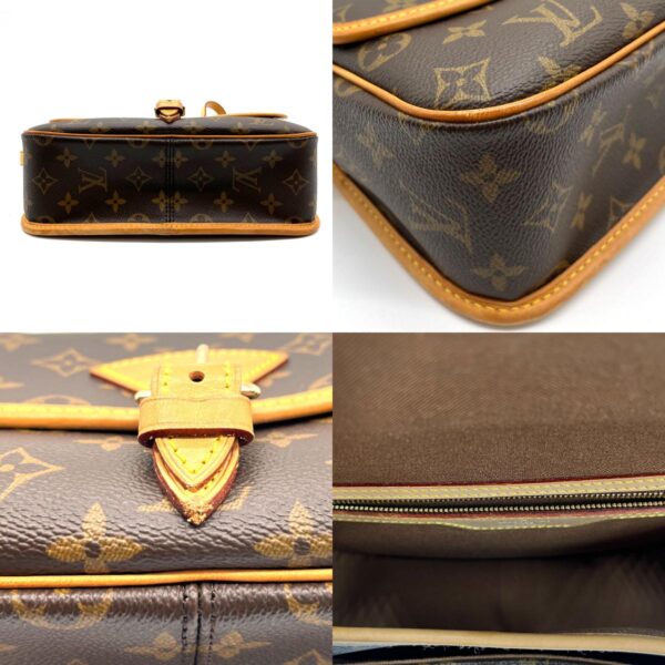 z0142 4 c Louis Vuitton Shoulder Bag Monogram Sologne Brown Canvas