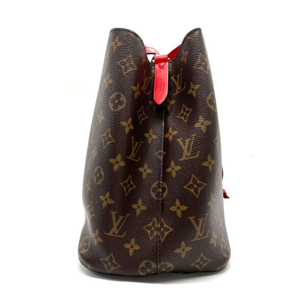 z0192 3 Louis Vuitton Shoulder Bag Monogram Neonoe Coquelicot Canvas