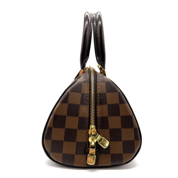 z0195 3 Louis Vuitton Handbag Damier Rivera Mini Brown Canvas