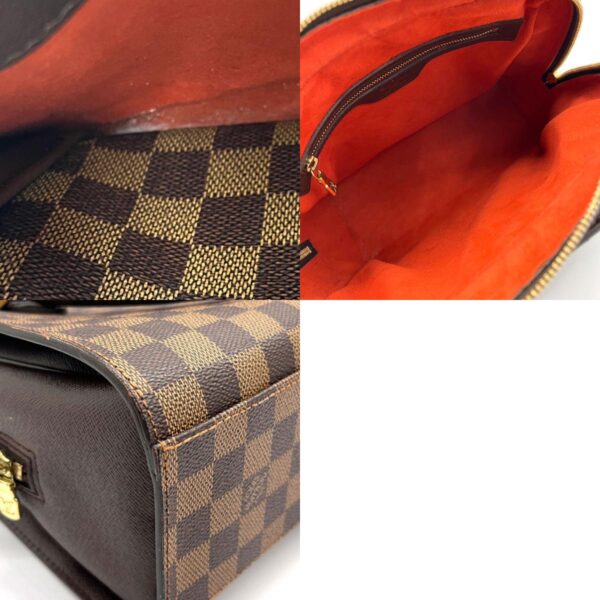 z0242 9 c Louis Vuitton Handbag Damier Triana Brown Canvas