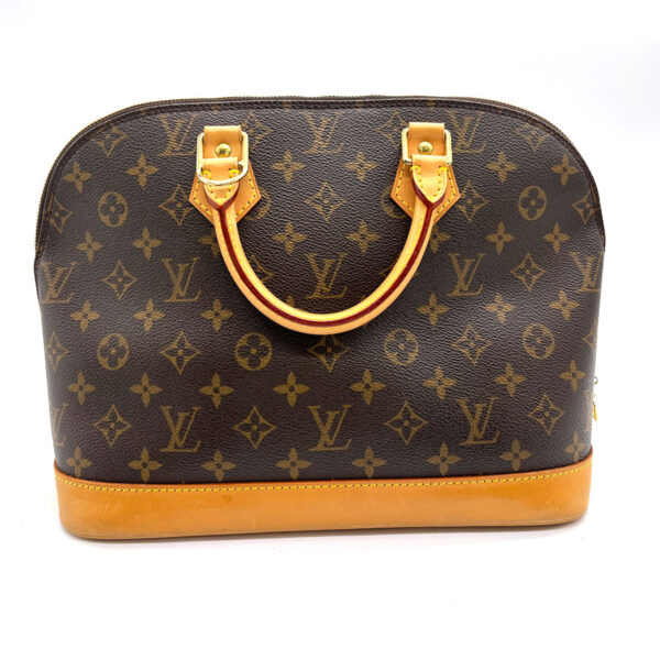 z0249 1 Louis Vuitton Handbag Monogram Alma Brown Canvas