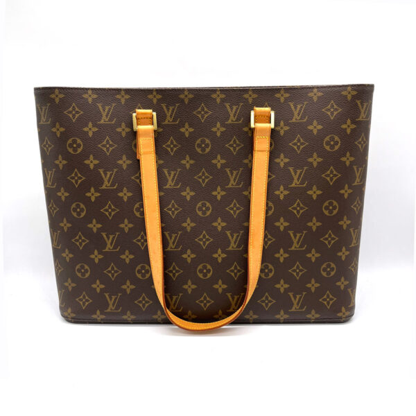 z0269 2 Louis Vuitton Shoulder Bag Monogram Luco Brown Canvas